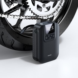 USAMS US-ZB215 Elektrischer Reifenfüller Auto Portable Mini Car Air Pumpe Mit Digitalem Manometer