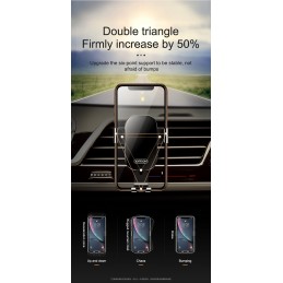 Universal Handy Auto Halterung Metall KFZ PKW Automatik Clamp Halter Für  Iphone Samsung Smartphone