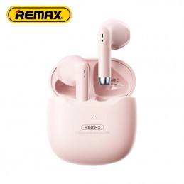 REMAX TWS-19 5.3 TWS Headset bluetooth kopfhörer True Wireless mit Ladecase für Smartphone (Rosa)