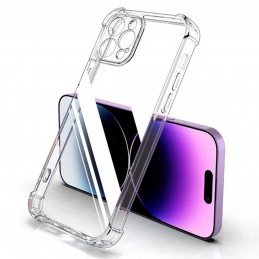Hülle für iPhone 12 / 12 / 13 / PRO / MAX / Mini Transparenter Silikon Schutz Handyhülle Case Tasche Klar Slim