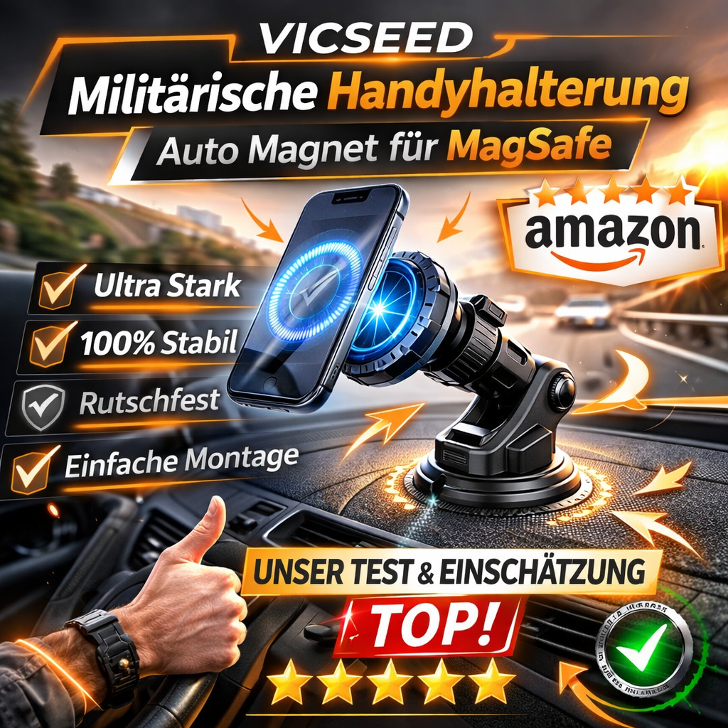 MagSafe Handyhalterung Auto Test – VICSEED magnetische Handyhalterung für das Auto