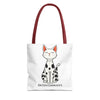 Cute Cat Tote Bag, Perfect for Cat Lovers, Unique Gift for Pet Owners, Everyday Tote, Stylish Shopping Bag