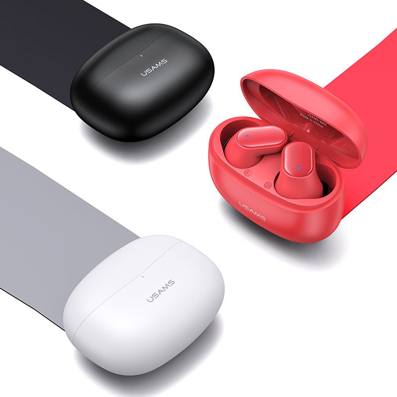 Bluetooth BT5.1 Kopfhörer In-Ear Kabellos Ohrhörer Touch-Funktion für Smartphone - Schwarz