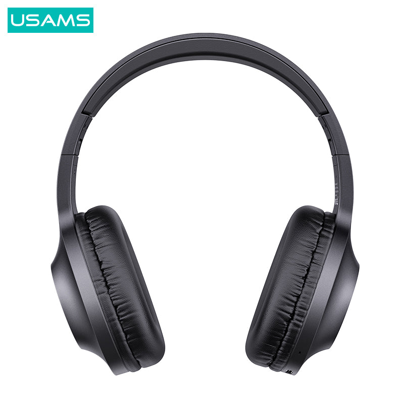 USAMS On Ear Kabellos Bluetooth BT 5.0 Kopfhörer Stereo Headset HD mit Mikrofon