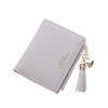 Damen Geldbörse mit Reißverschluss und Clutch-Tasche