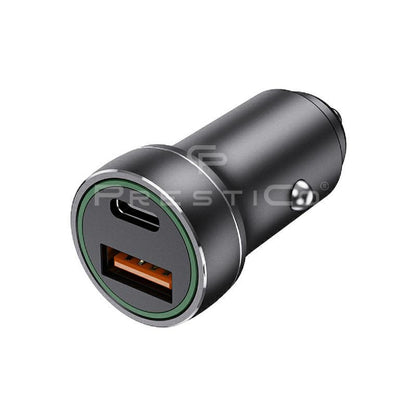 Auto Ladegerät USB-C 20W USB Typ C 3.0 Schnellladeadapter KFZ Zigarettenanzünder