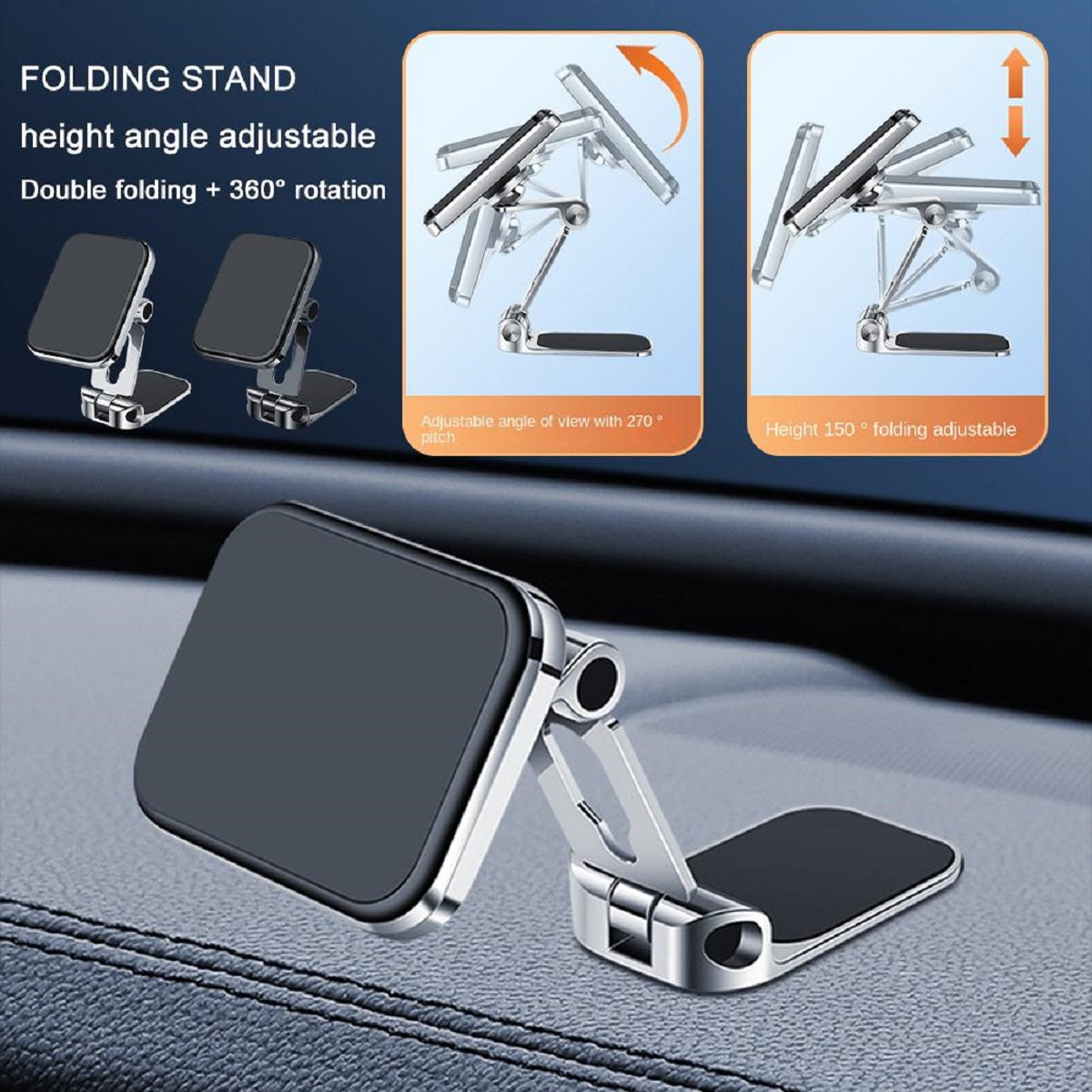 F12_Universal-Autotelefonhalter_Multifunktionale_Metallklapphalterung_Reise-_Armaturenbtrett