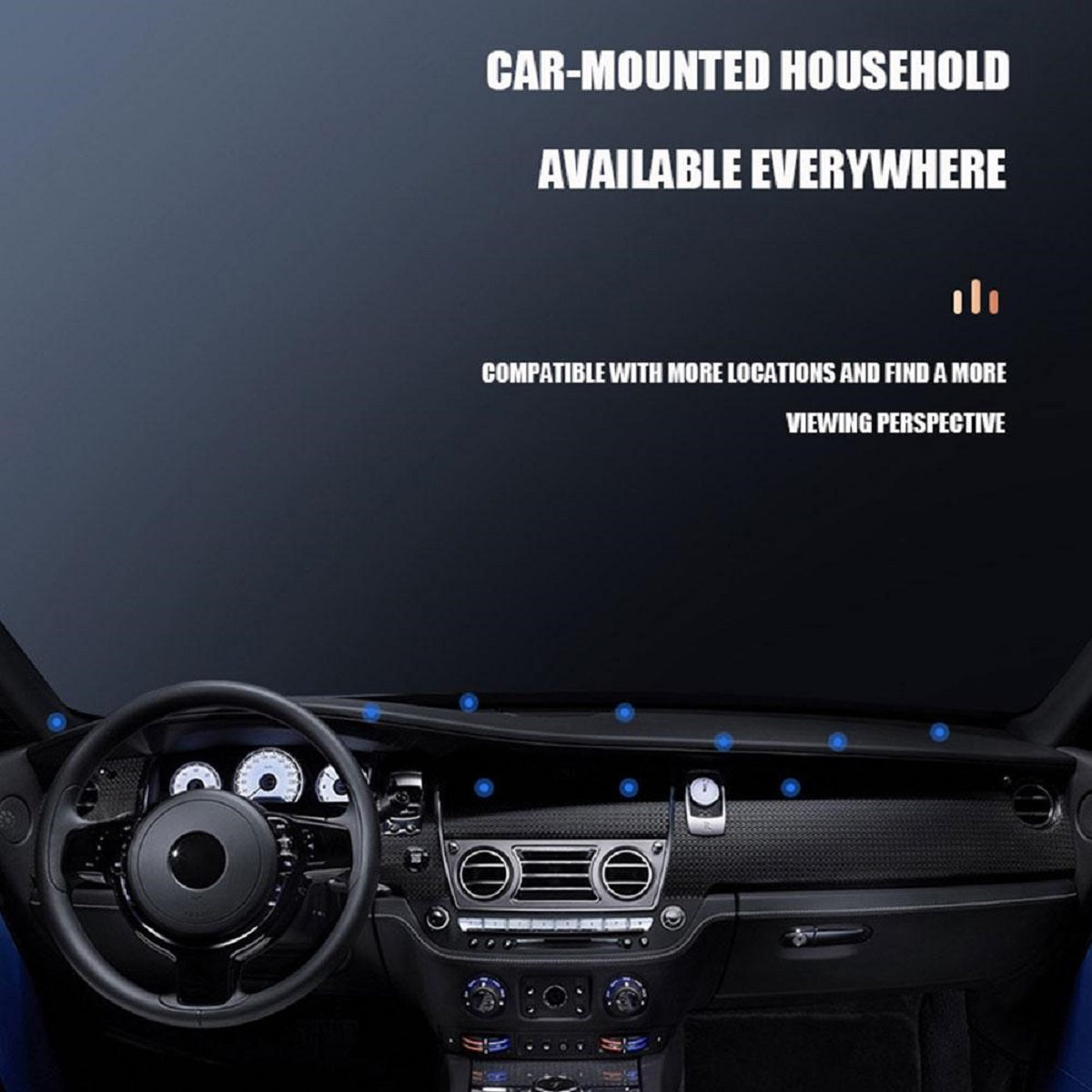 F12_Universal-Autotelefonhalter_Multifunktionale_Metallklapphalterung_Reise-_Armaturenbtrett KFZ