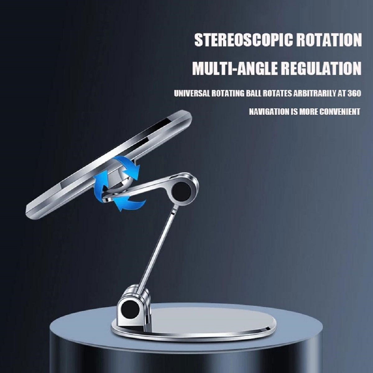 F32 Universal-Autotelefon Metall Magnetische Handy Auto Halterung einstelbar