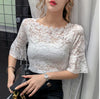 Off-Shoulder Chiffonoberteil für Damen, Kurzarm-T-Shirt