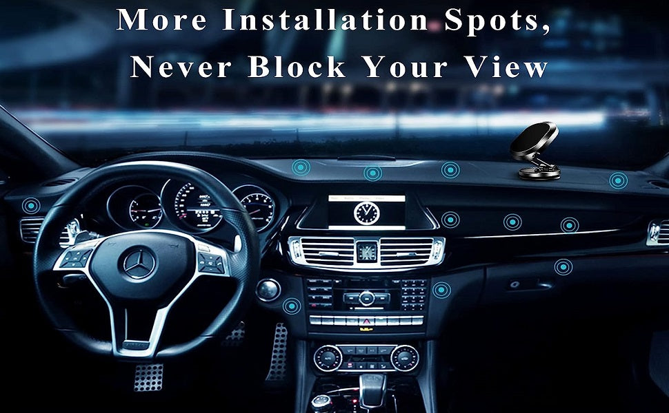 KFZ Handyhalterung Magnet Armaturenbrett Clip Universal Auto Handy2