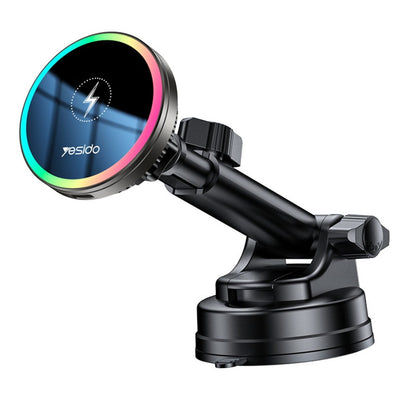 Magnetische Auto Handyhalterung mit Wireless Charging 15W – Yesido C315