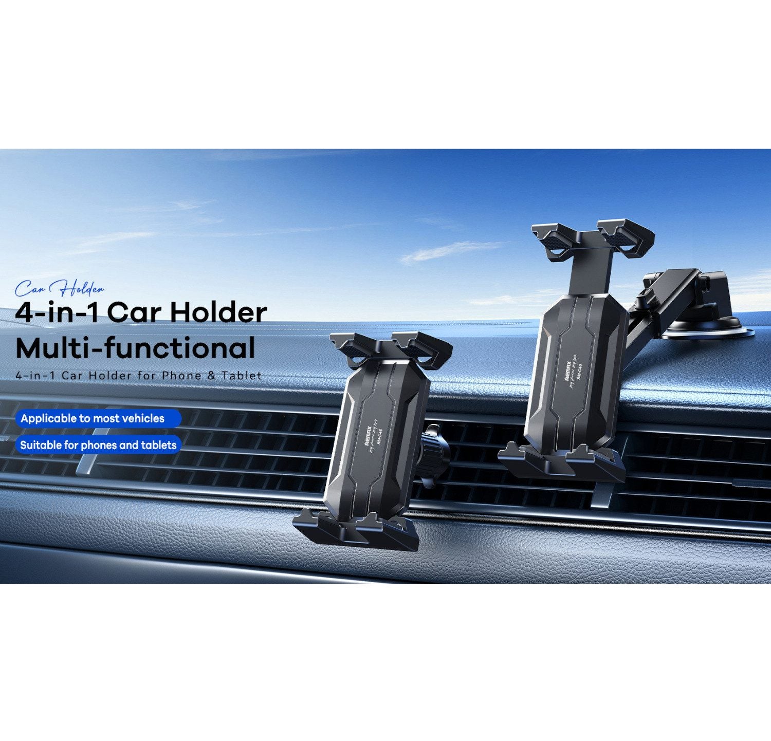 Remax KFZ-Halterung RM-C46 4in1 Tablet 
