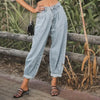 Lockere Damen-Jeans mit hoher Taille