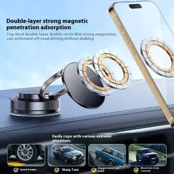 VIVO Auto Halterung Elektrische Vakuum Halterung Magnetische Halter Faltbare Starke Saug Stehen Für Handy Für Live-Streaming