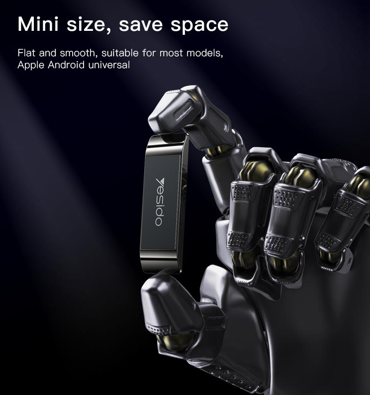YESIDO, mini C151 Handyhalterung Auto Magnet Armaturenbrett KFZ Universal Smartphone Halter, Schwarz