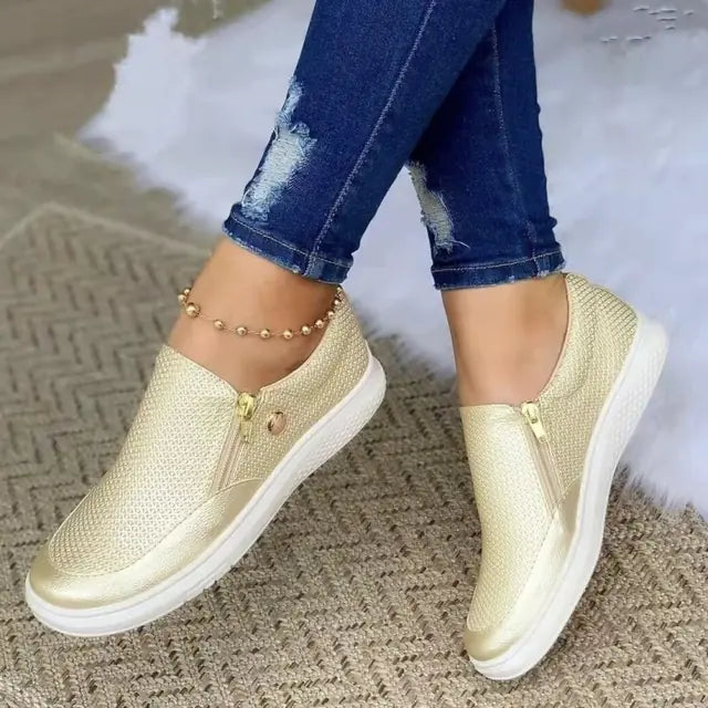 Weiße Sneakers Schuhe für Frauen