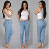 Lockere einfarbige Damenjeans