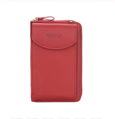 Damen Langbrieftasche Clutch, Handy- & Münztasche