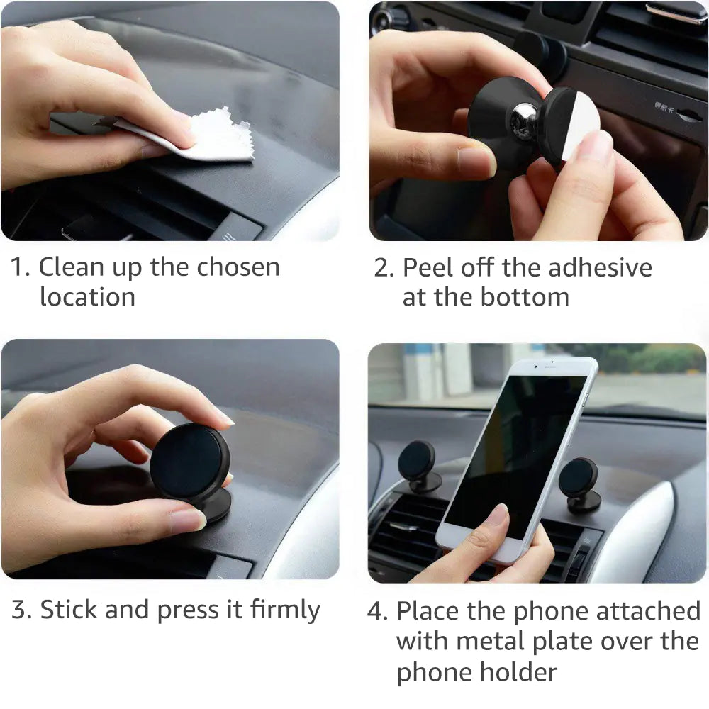 einbringen von Untoom Universal Magnetic Car Phone Holder