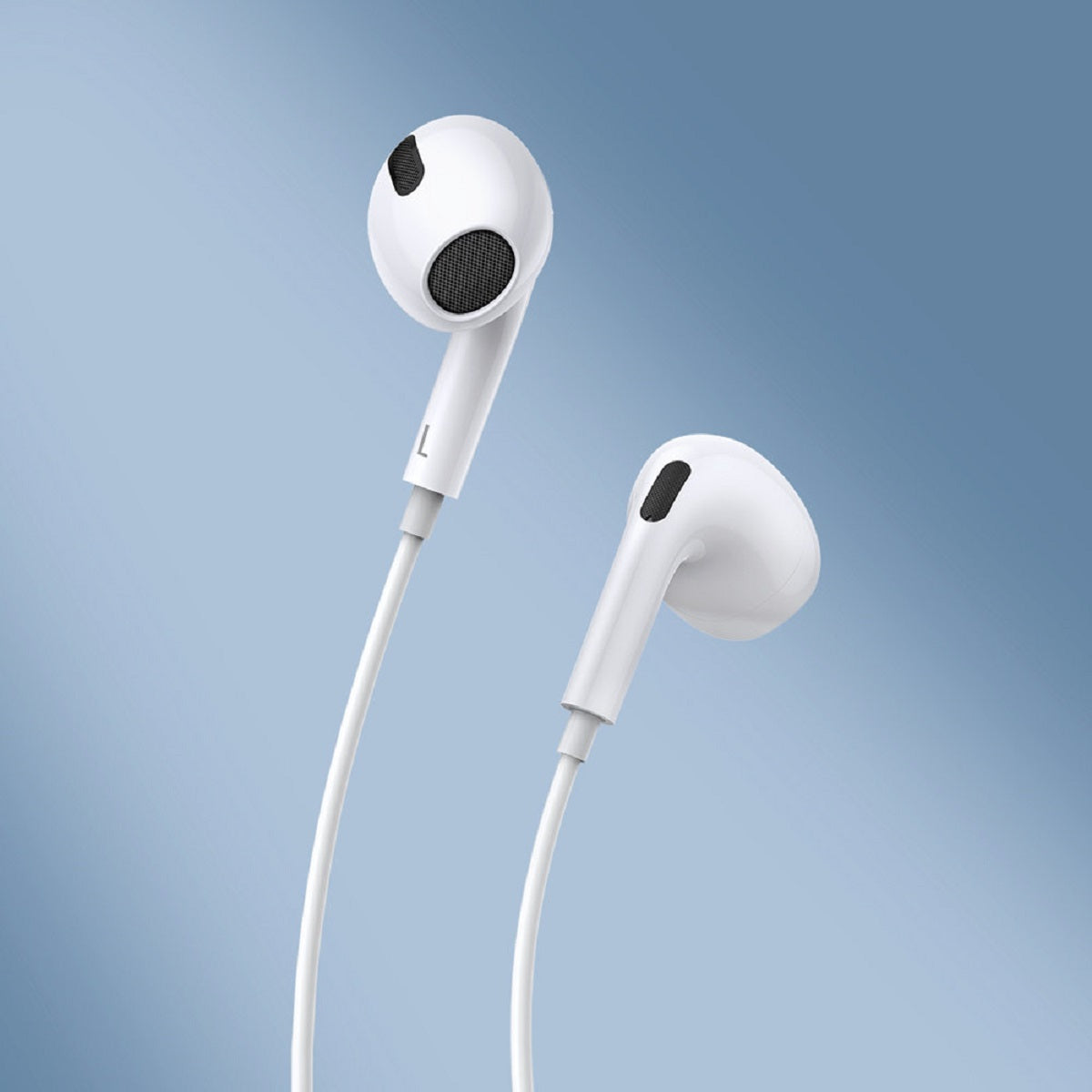 Baseus, encok c17 kabelgebundener In-Ear-Kopfhörer mit USB-Typ-C-Mikrofon, Weiß