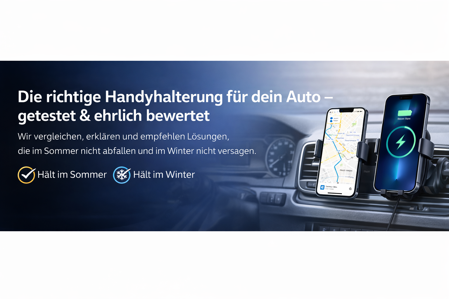 Getestete Handyhalterung für dein Auto – Vergleich und ehrliche Bewertung, stabil im Sommer und Winter