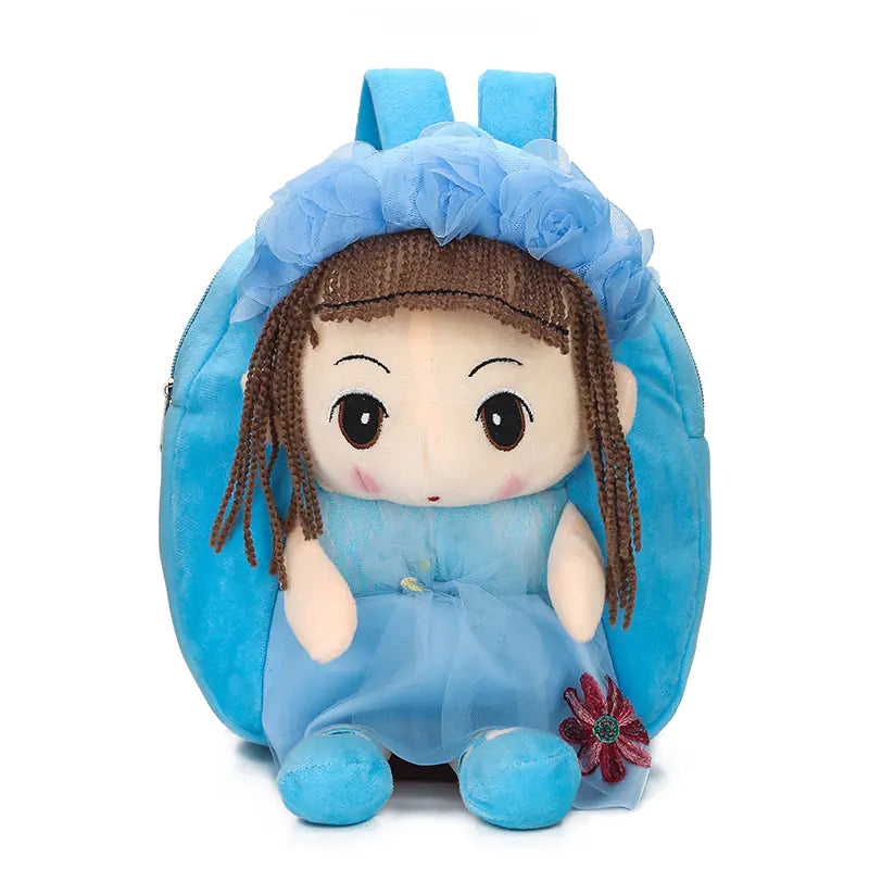 Niedlicher Cartoon Leinwand Puppenrucksack für Jungen und Mädchen
