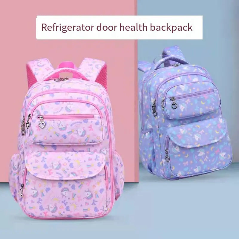 Kinder-Rucksack für die Klassen 1-6 mit Wirbelsäulenschutz